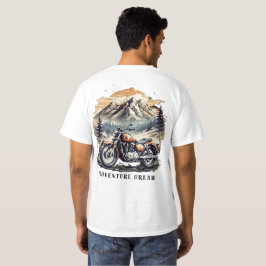 アドベンチャードリーム:ヴィンテージレジェンドバイクロードトリップ Tシャツ