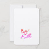 アドベンチャーハイキングキャンプの準備ができて有難うございます サンキューカード (裏面)