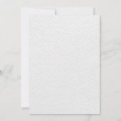 アドベンチャーパッチニュートラルベビーシャワー 招待状 (裏面)