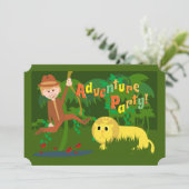 アドベンチャーパーティーおもしろいアートマンガサファリ 招待状 (スタンド正面)