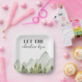 アドベンチャーパーティー紙プレート ペーパープレート (パーティー)