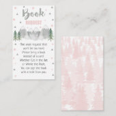 アドベンチャーピンクブックリクエストカード3.5 x 2 エンクロージャーカード (正面/裏面)