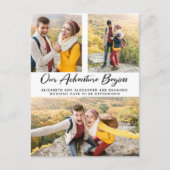 アドベンチャーフォト婚約発表葉書 案内ポストカード (正面)