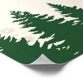 アドベンチャーフォレスト赤ちゃんシャワー歓迎サイン ポスター (角)