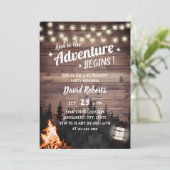アドベンチャーフォレ素朴スト焚き火ランタンリタイア 招待状 (スタンド正面)