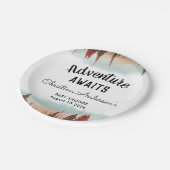 アドベンチャーフォレ素朴スト赤ちゃんシャワー ペーパープレート (アングル)