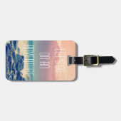 アドベンチャープリント ラゲッジタグ (正面横)