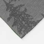 アドベンチャーベアーズ – 緑/黒 フリースブランケット (角)