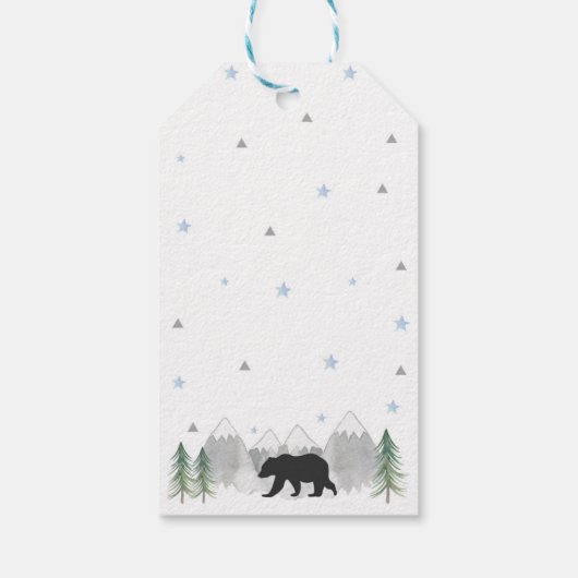 アドベンチャーベアーフェイスタグ – サンキュータグ ギフトタグ (裏面)