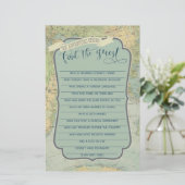 アドベンチャーベビーシャワーゲームゲストを見つける (スタンド正面)