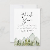 アドベンチャーベビーシャワーサンキューカード サンキューカード (正面)