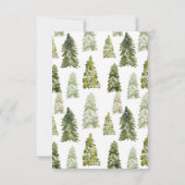 アドベンチャーベビーシャワーサンキューカード サンキューカード (裏面)