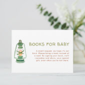 アドベンチャーベビーシャワーベビー収納用ブック エンクロージャーカード (スタンド正面)