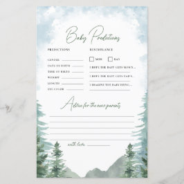 アドベンチャーベビーシャワー予測&アドバイスゲーム