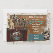 アドベンチャーベビーシャワー招待状 招待状 (正面)