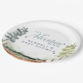 アドベンチャーベビーシャワー ペーパープレート (アングル)