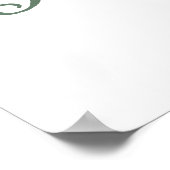 アドベンチャーベビー素朴シャワーのサイン ポスター (角)