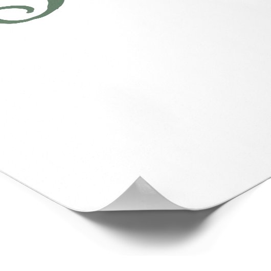 アドベンチャーベビー素朴シャワーのサイン ポスター (角)