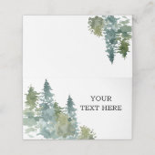 アドベンチャーベビー素朴シャワーテーブルテント プレイスカード (外部開封)