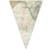 アドベンチャーホットエアバルーンExplorer & World Map バンティングフラッグ (第3の旗)