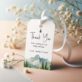 アドベンチャーマウンテンサンキューユーメッセージカード ギフトタグ