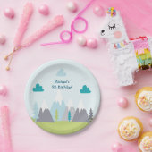 アドベンチャーマウンテンズバースデーパーティープレート ペーパープレート (パーティー)