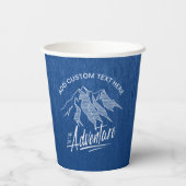 アドベンチャーマウンテンズホワイトID358 紙コップ (裏面)