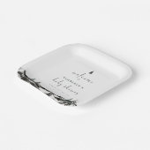 アドベンチャーマウンテンフォレスト赤ちゃんシャワーへようこそ ペーパープレート (傾斜あり)