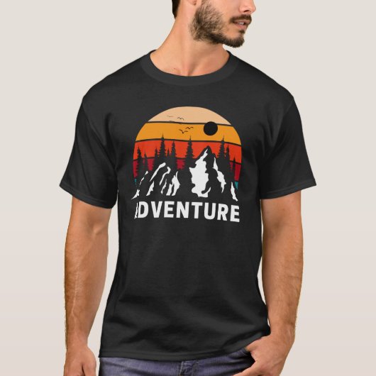 アドベンチャーマウンテンTシャツ Tシャツ (正面)