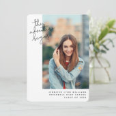 アドベンチャーモダンが卒業写真を開始 案内状 (スタンド正面)