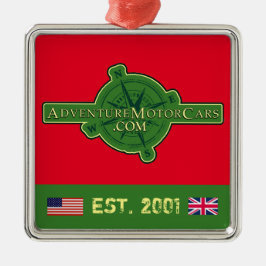 アドベンチャーモーターカー メタルオーナメント