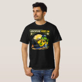 アドベンチャーモードの恐竜 Tシャツ (正面フル)
