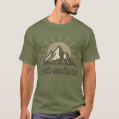 アドベンチャーユニセックス Tシャツ (正面)