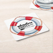 アドベンチャーライフリングや輪 スクエアペーパーコースター (アングル)