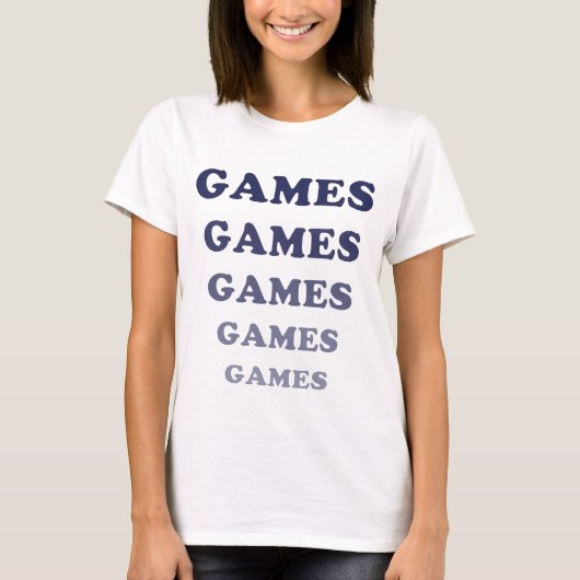 アドベンチャーランドゲームゲーム Tシャツ (正面)