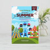 アドベンチャーランド 遊園地 ご招待状 招待状 (スタンド正面)