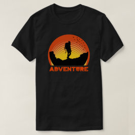 アドベンチャーレトロサマーサンセット Tシャツ