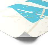 アドベンチャーレトロSki Sci-fiポスター ポスター (角)