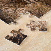 アドベンチャーロック威厳のある登山イエロースカイのみ ジグソーパズル (側面)