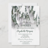 アドベンチャーワアウェイズウィンターパインツリースノーリタイア 招待状 (正面)