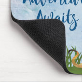 アドベンチャーワアウェイズウォーターカラーサファリジャングル動物 マウスパッド (コーナー)