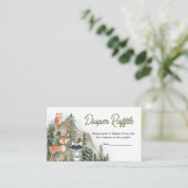 アドベンチャーワアウェイズウッドランドおむつラッフル エンクロージャーカード (スタンド正面)