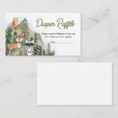 アドベンチャーワアウェイズウッドランドおむつラッフル エンクロージャーカード (正面/裏面)