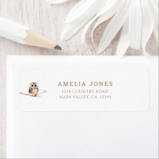 アドベンチャーワアウェイズウッドランドテディベアアドレス ラベル