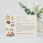 アドベンチャーワアウェイズウッドランドブックスベビーリクエスト エンクロージャーカード (スタンド正面)