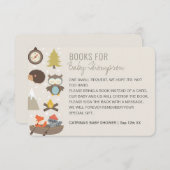 アドベンチャーワアウェイズウッドランドブックスベビーリクエスト エンクロージャーカード (正面/裏面)