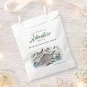 アドベンチャーワアウェイズカップルベビーシャワー山 フェイバーバッグ (クリップ留めされた状態)