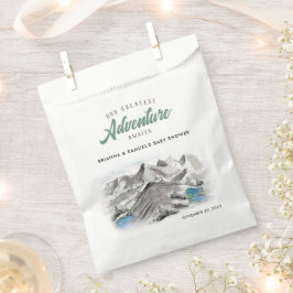 アドベンチャーワアウェイズカップルベビーシャワー山 フェイバーバッグ