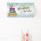 アドベンチャーワアウェイズスーツケース送別 横断幕 (インサイチュ)