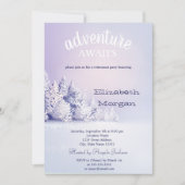 アドベンチャーワアウェイズパインツリーフォレストスノーリタイアメント 招待状 (正面)